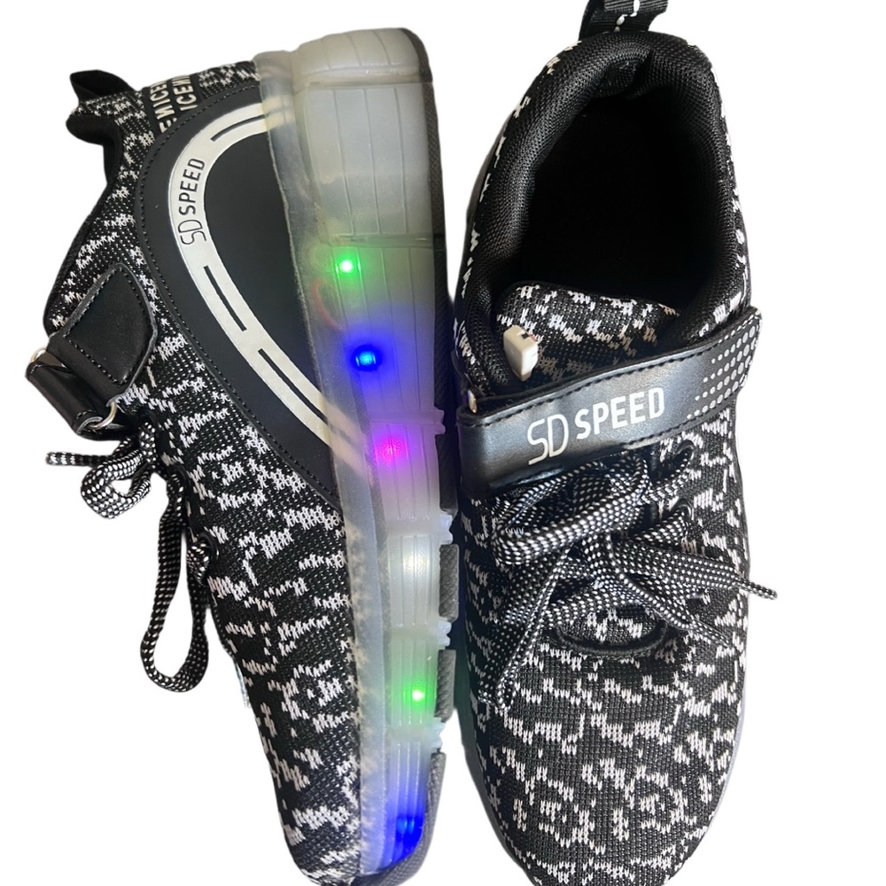 SD speed Kids roller shoes light-up shoes size 38